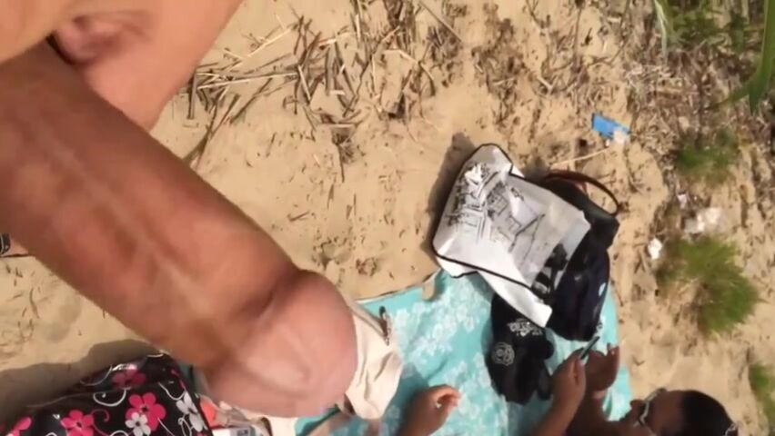 Strand mastubieren am Beach masturbation,